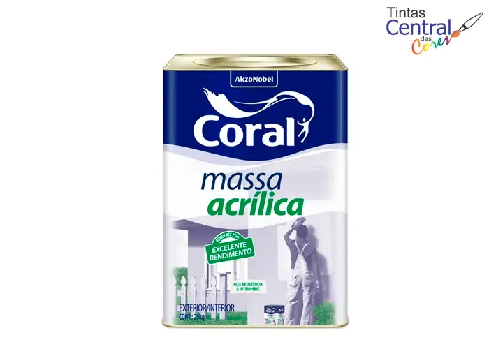 Massa Acrílica Coral